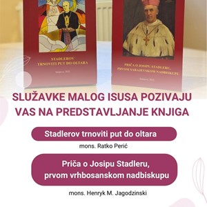 Predstavljanje knjiga o sluzi Božjem Josipu Stadleru